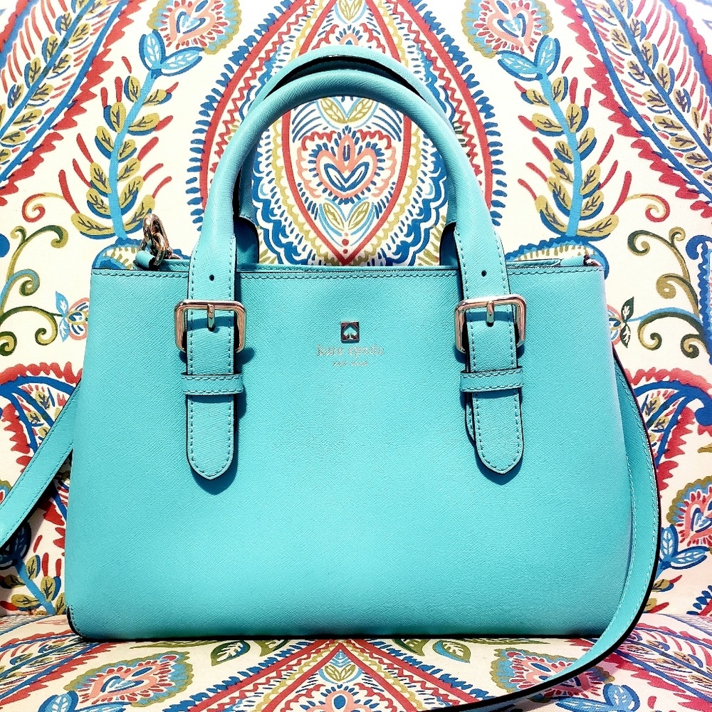 Authentic Kate Spade Handbag w/ Crossbody Strap - Picture 1 of 8